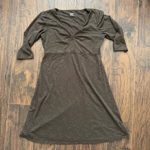 Horny Toad Medium Brown Rosalinda Dress